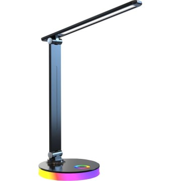 Zuma Line - Lampe de table RGBW à intensité variable LED/5W/230V 3000-6000K noir