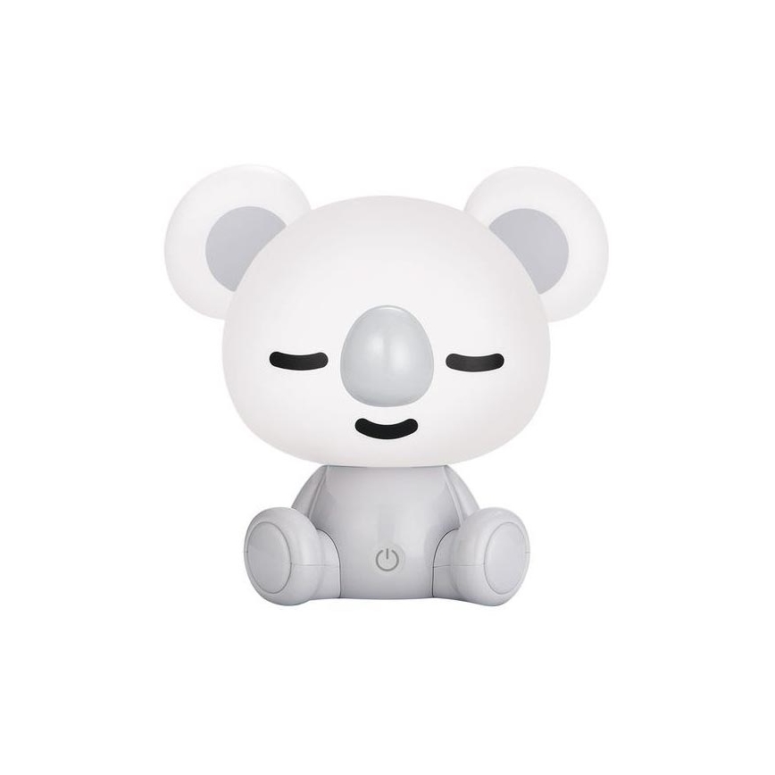 Zuma Line - Lampe de table tactile à intensité variable pour enfants LED/3W/230V koala gris