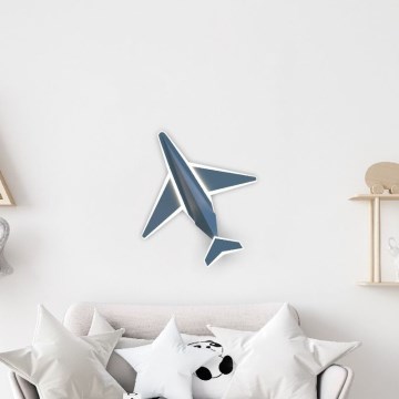 Zuma Line - LED à intensité variable applique murale enfant LED/24W/230V airplane