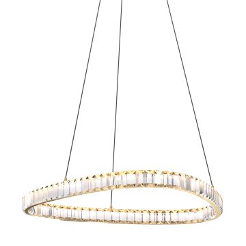 Zuma Line - LED Dimbaar kristal Hanglamp aan een touw LED/25W/230V 2700-6000K + afstandsbediening