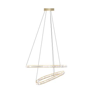 Zuma Line - LED Dimbaar kristal Hanglamp aan een touw LED/36W/230V 2700-6000K + afstandsbediening