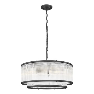 Zuma Line - Suspension chaîne 6xE14/60W/230V noir